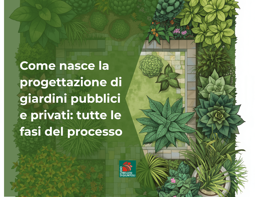 Come nasce la progettazione di giardini pubblici e privati